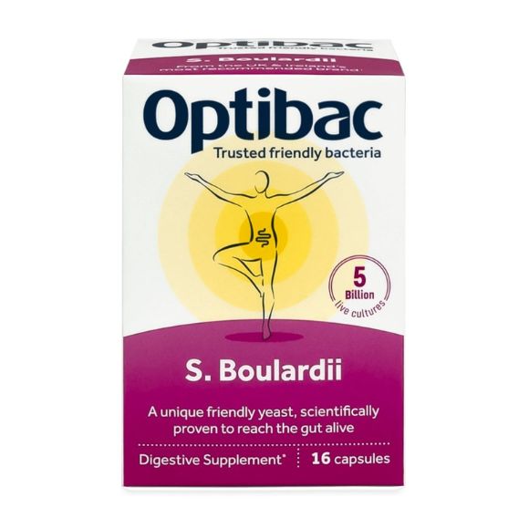 OptiBac S. Boulardii 16 Capsules Pack